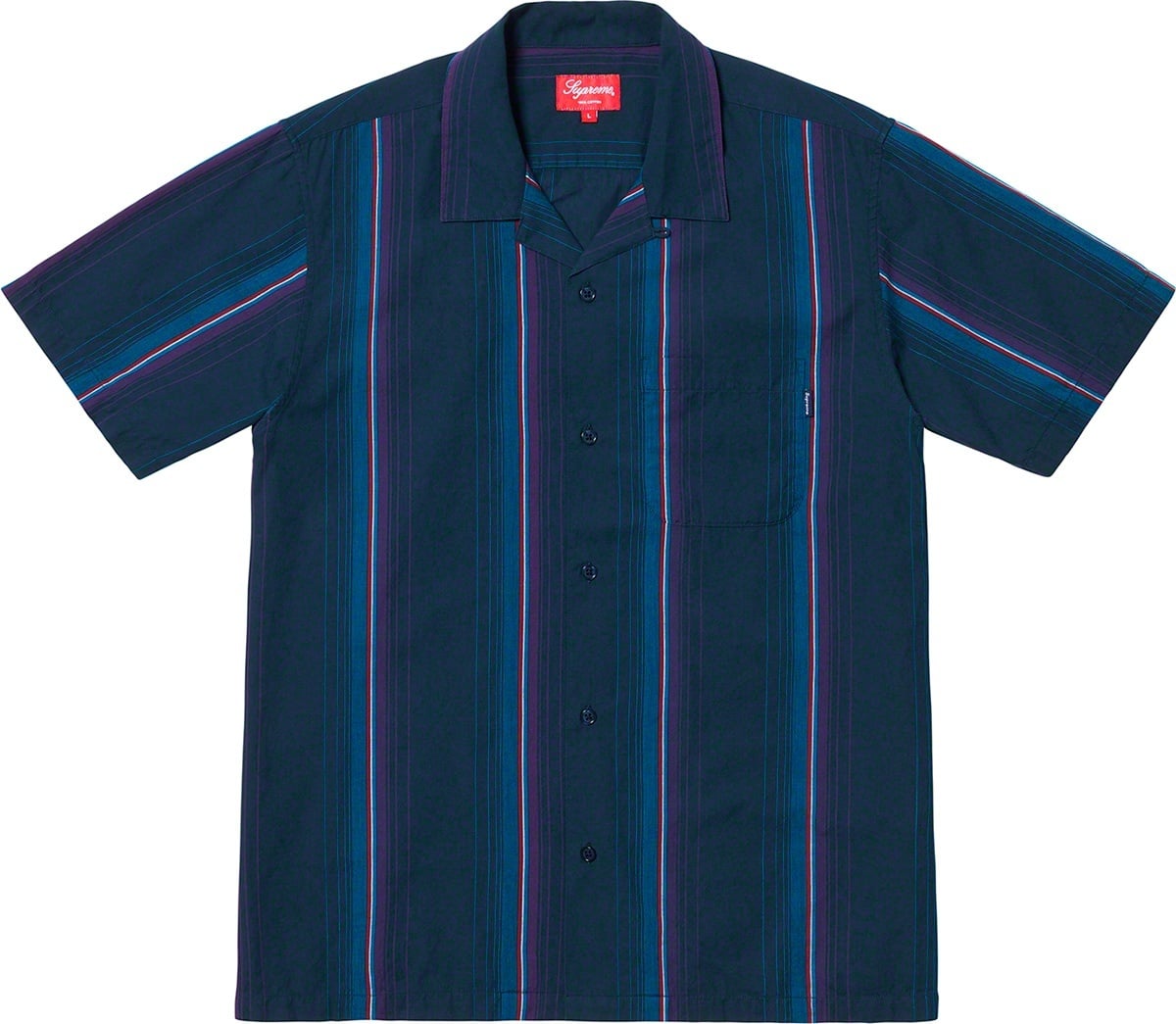 Vertical Stripe S/S Shirt view 2